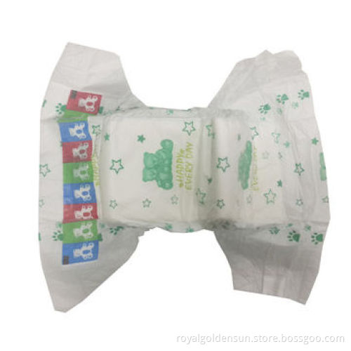 Baby diapers with Velcro tapes and cloth like backsheet